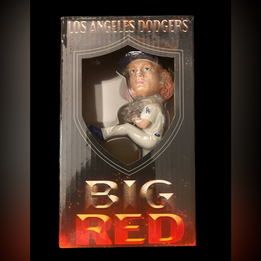 LOS ÁNGELES DODGERS DUSTIN MAY BIG RED BOBBLEHEAD